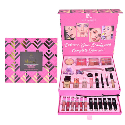 Glow Kits 71 Pcs All-In-One Glam Makeup Kit