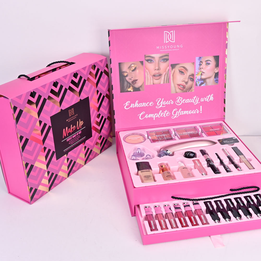 Glow Kits 71 Pcs All-In-One Glam Makeup Kit