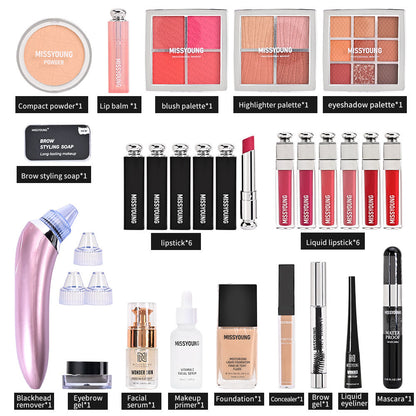 Glow Kits 71 Pcs All-In-One Glam Makeup Kit