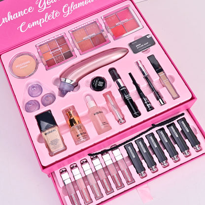 Glow Kits 71 Pcs All-In-One Glam Makeup Kit
